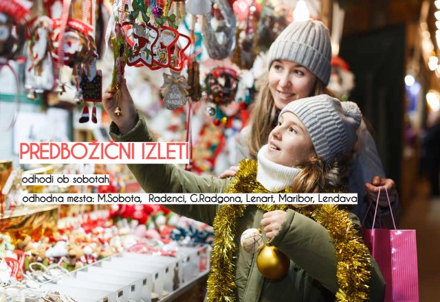 Predbožični izleti v decembru