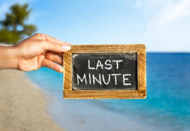 Last minute %